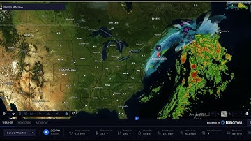 2022 Northeast Blizzard Time-Lapse