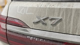 Satisfying Winter Maintenance Wash | NASTY BMW X7 Detail | Real Time ASMR