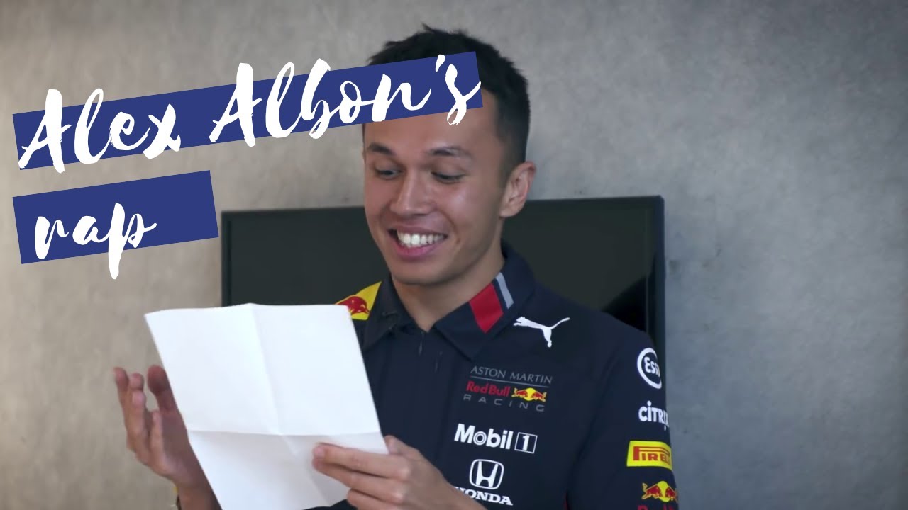 alex albon's rap (from rookie of the year 2019)
