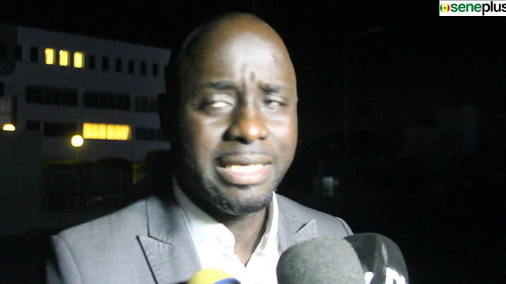 Affaire Barthelemyaga  Dias / Ndiaga Diouf : Thierno Bocoum nous sommes la pour soutenir Barth