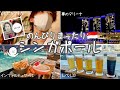 旅行Vlog 嫁とマリーナベイサンズに泊まるシンガポール旅行が最高すぎた！！