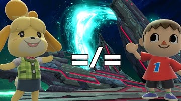 Super Smash Bros. Ultimate - The differences between Villager and Isabelle