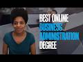 Best Online Business Administration Degree
