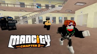 ROBLOX MAD CITY Funny Moments (JAIL BREAK)