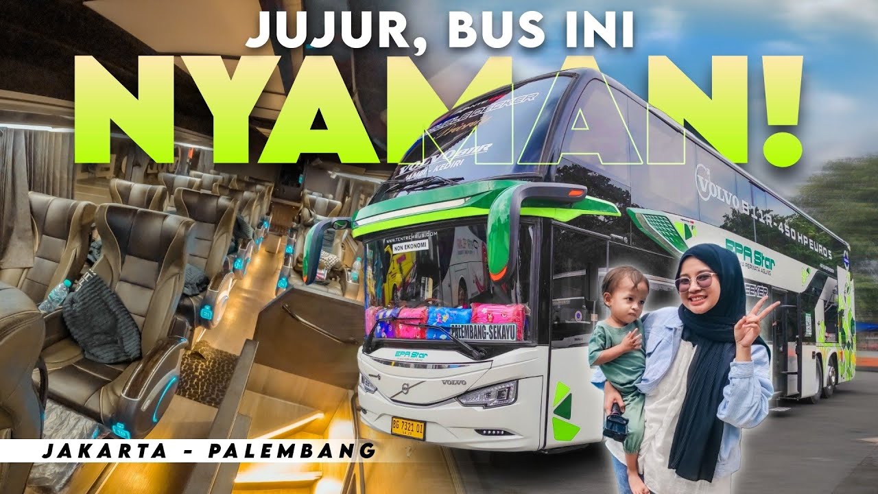 DOUBLE DECKER TERNYAMAN‼️#tripreport EPA STAR Jakarta-Palembang