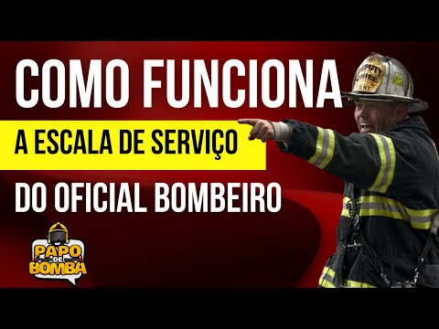 ENTENDA A ESCALA DE SERVIÇO DO OFICIAL BOMBEIRO MILITAR