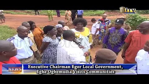 Egor council boss visits communities