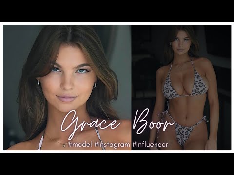 Grace Boor: The Perfect Curvy Bikini Model and Influencer | A Showcase of Beauty & Insights