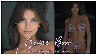 Grace Boor: The Perfect Curvy Bikini Model and Influencer | A Showcase of Beauty & Insights