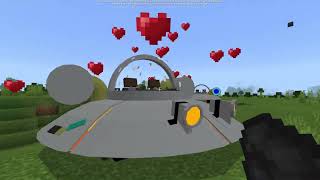 rick and morty space cruiser addon | minecraft:bedrock edition, pocket edition screenshot 2