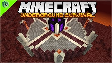 Starting a Nether Hub Project! - Minecraft Underground Survival Guide (28)