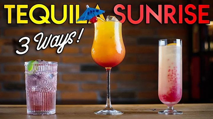 3 Tequila Sunrise Cocktails | Original, Classic & ...