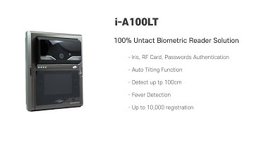 Iris Recognition Access Control System i A100LT Introduction