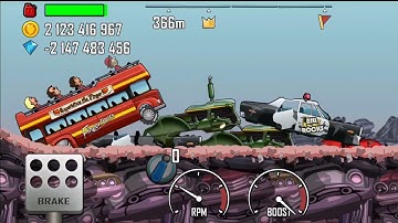 Hill Climb Racing - Gameplay Walkthrough Part 5- Jeep (iOS, Android) #games #cartoon #hillclimb