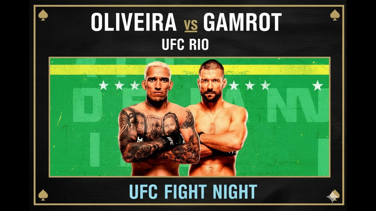 HSM 27 UFC RIO FIGHT NIGHT 257- OLIVEIRA V GAMROT