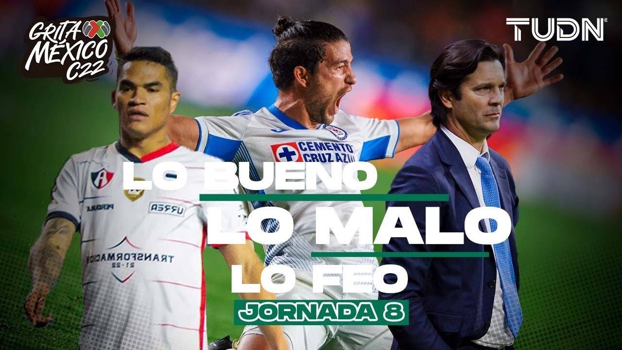 ¡Lo bueno, lo malo y lo feo de la jornada 8! | Grita México C22 | TUDN ...