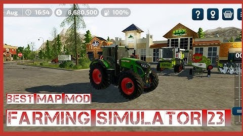 Farming Simulator 23 New Map Mod| FS 23 New Mod #farminggames #farming #gaming #fs23mods