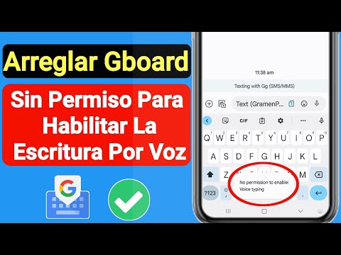 Video: ¿Cómo se escribe por voz en Gboard?