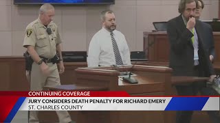 Jury considers death penalty for Richard Emery