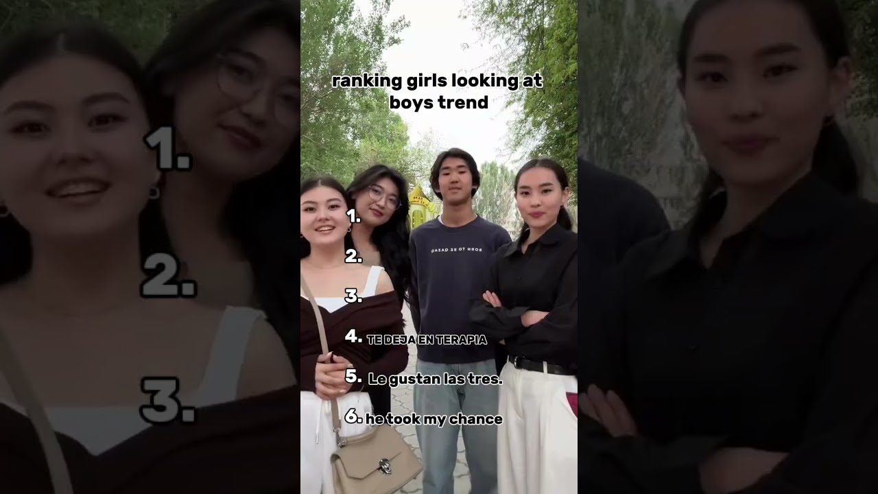 Ranking Girls Looking At Boys Trend Funny Lifeisbutadream Funnyvideos
