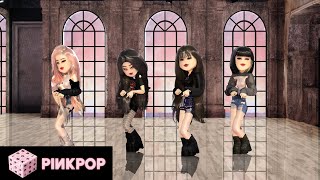 PINKPOP - 'Lovesick Girls' ROBLOX Dance Practice (REMIX) Ver.