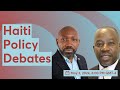 Haiti policy debates up to interpretation  haitis constitutional crisis