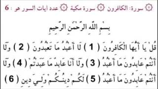7Times Quran Surah Al Kafiroon Ahmad Al Ajmi 2