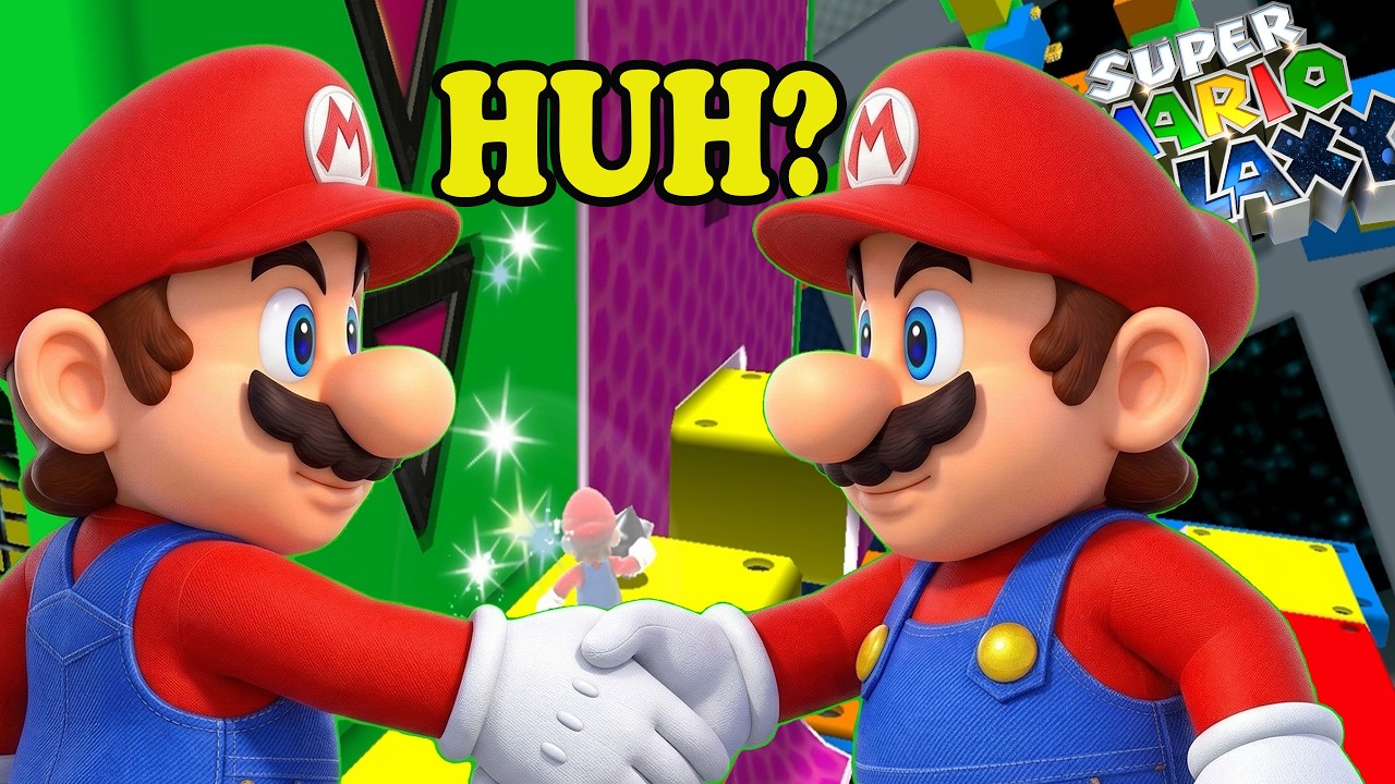Mario Meets Mario?! INSANE Super Mario Galaxy Leve!