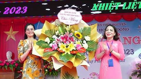 Lễ Khai Giảng năm học 2022 - 2023 trường tiểu học Hoàng Động