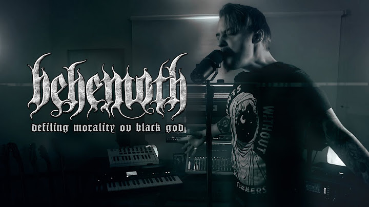 Behemoth defiling morality ov black god lyrics