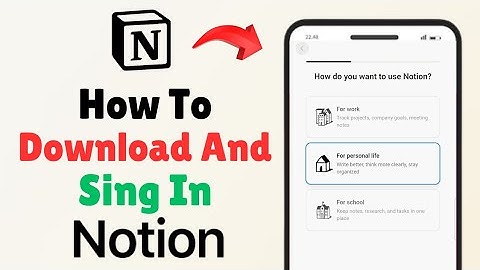 How to Install and Create Account Notion Ai App in 2025 | How to Download & Sign In to Notion AI App