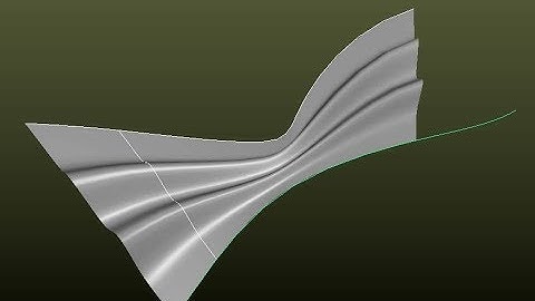 Maya: Basisprincipes van NURBS-modellering