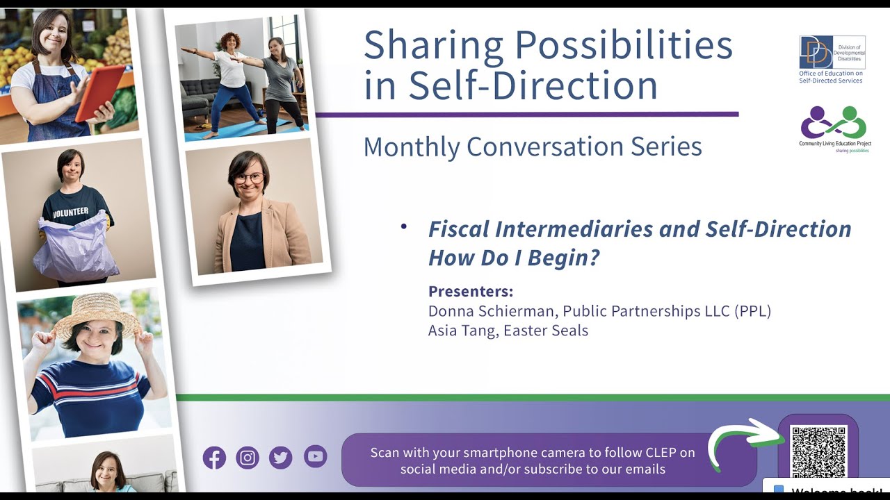 Sharing possibilities in self direction fiscal intermediaries youtube