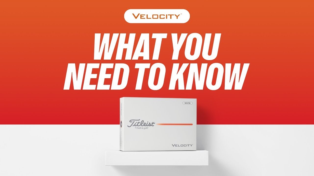 2026 Titleist Velocity Golf Balls
