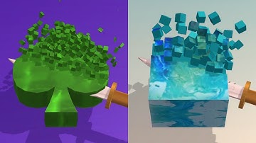 Soap cutting game! Relaxing sounds! Satisfying ASMR Video