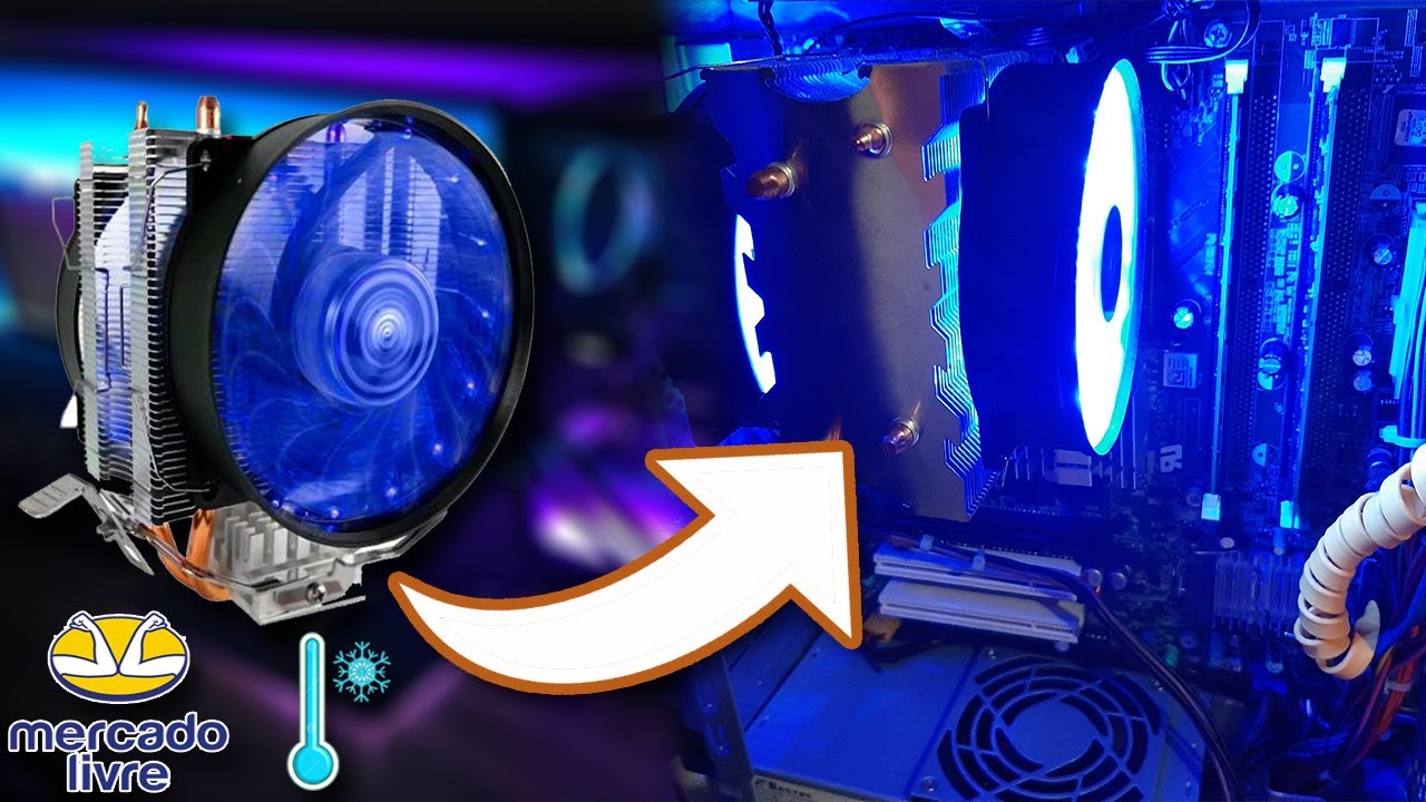 COOLER DEX DX-9115D | UNBOXING E INSTALAÇÃO