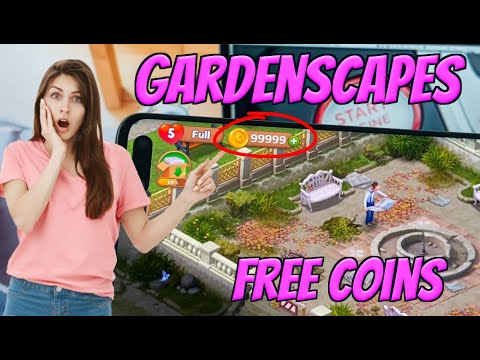 GARDENSCAPES HACK - FREE UNLIMTED COINS 2023 (IOS/ANDROID)