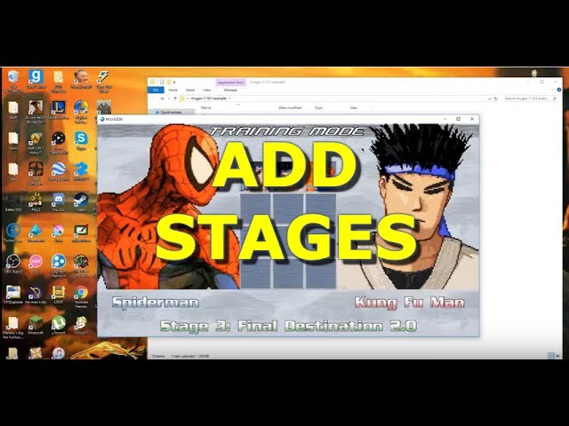 2022 Detailed MUGEN Beginner Guide #01 - Download Add Characters and Stages  and other INFO 