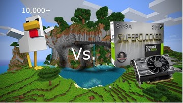 Minecraft | GTX 1050 ti | 6 shaders test