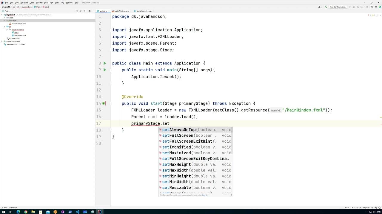 JavaFX - Super easy setup in IntelliJ with Bellsoft JDK - YouTube