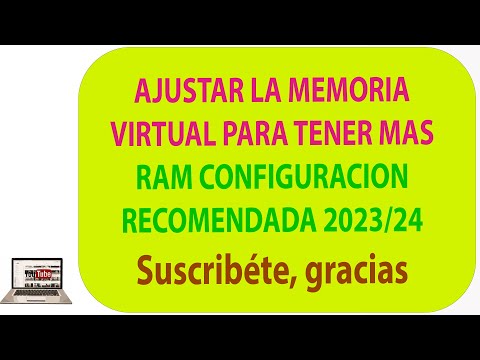Como ajustar la memoria virtual para obtener máximo, rendimiento CONSIGUE MAS RAM Recomendado,2023
