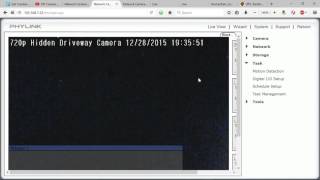 Phylink / TriVision Camera Motion Detect Settings