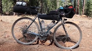 Bikepacking Blue Steel’s mullet gearing, weight, bags, etc.