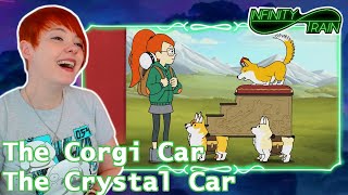 Squealing over DOGGOS!! Infinity Train s1 Episodes 3&4: The Corgi Car & The Crystal Car Reaction