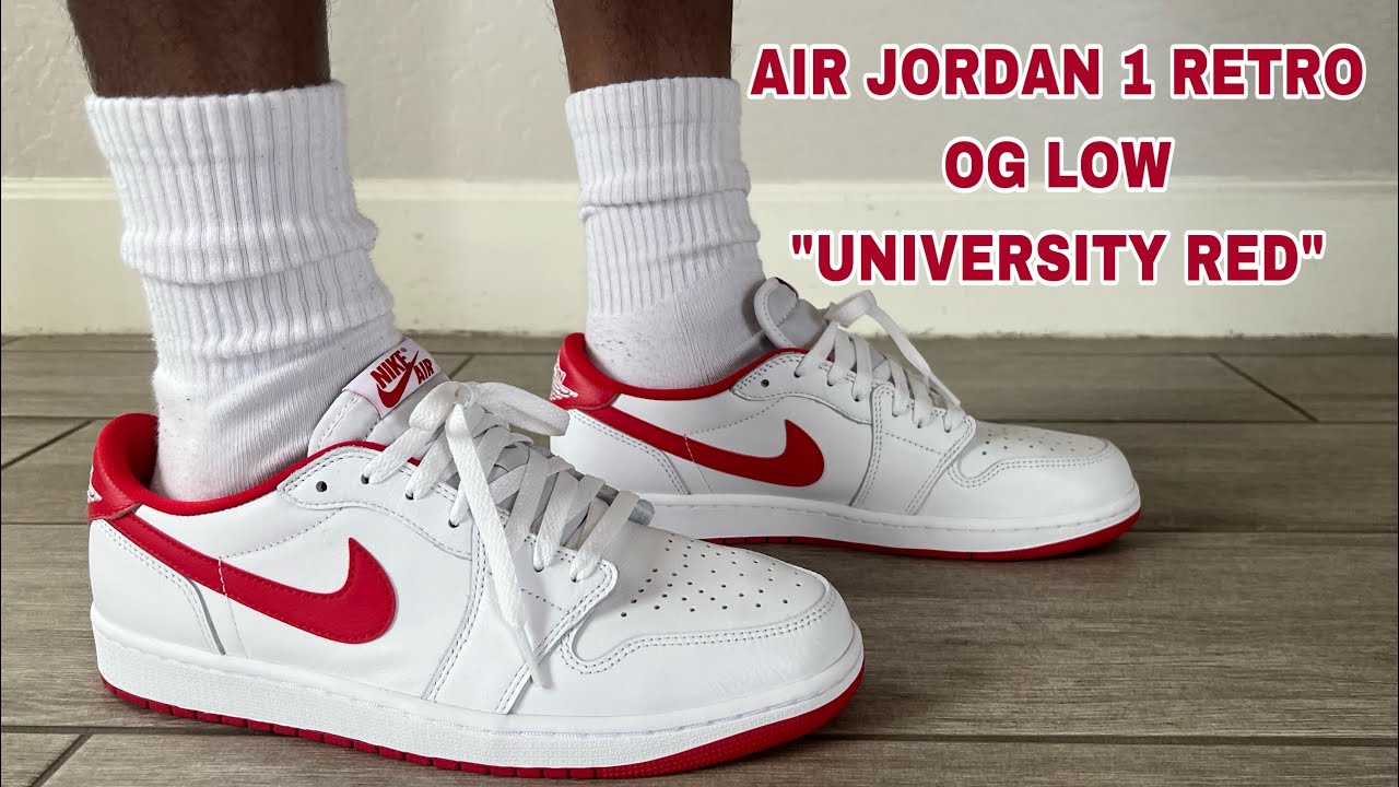 Nike Air Jordan 1 Low University Red sneakers: Everything we