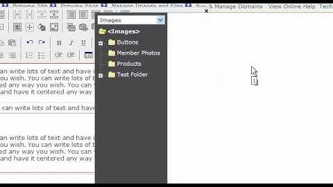 Insert Image Among Existing Text - Websiteforge Ecommerce Website