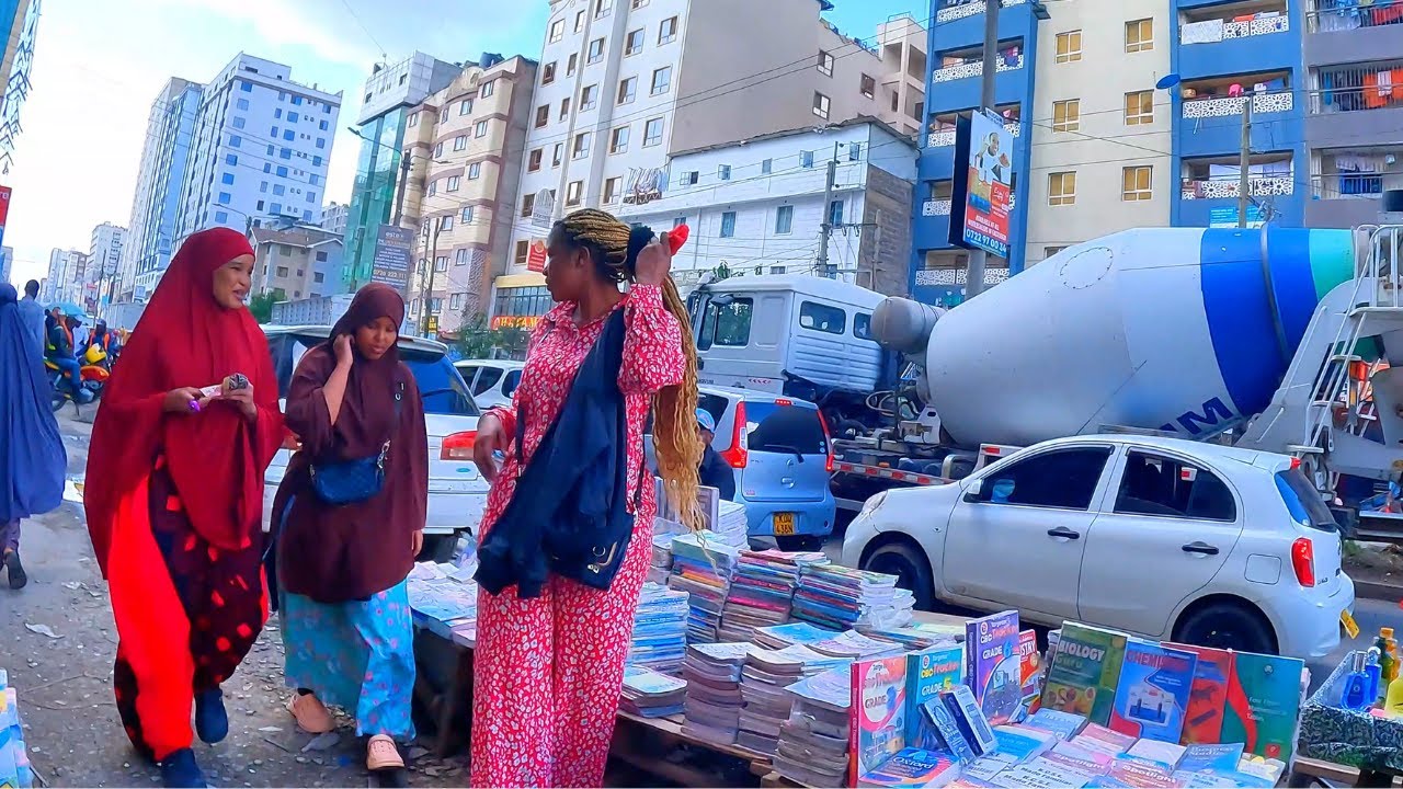 Mohammed Yusuf Haji Avenue, longest and most busy street in Eastleigh Nairobi Kenya. 4K walking tour
