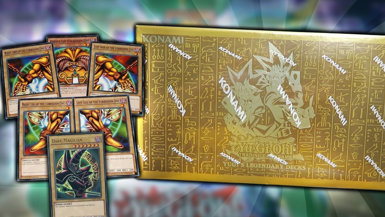 WOW! YuGiOh YUGI'S LEGENDARY DECKS OPENING! FULL EXODIA & NEW DARK MAGICIAN  ART! - YouTube