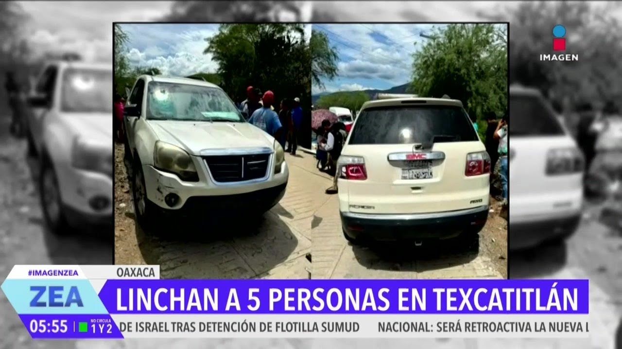 5 personas fueron quemadas en Santa María Texcatitlán, Oaxaca | Noticias Francisco Zea