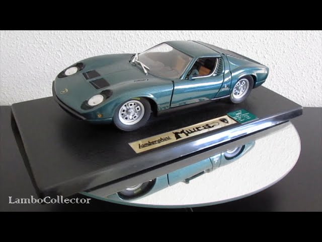 Anson 1:18 Lamborghini Miura Green